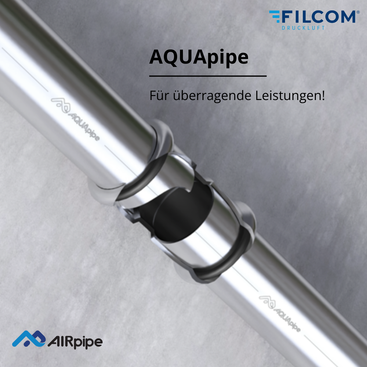 Filcom AQUApipe für überragende Leistungen entwickelt